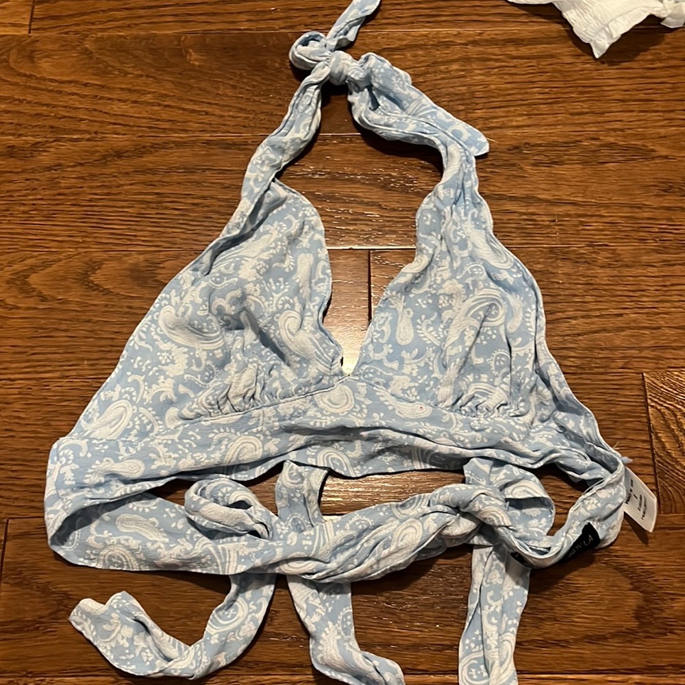 halter tie top